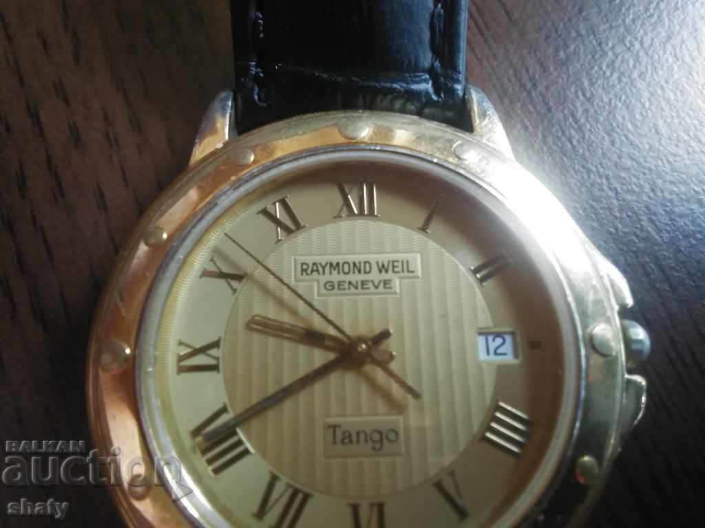 Auction Original Raymond Weil Geneva Tango Watch Auction Original Raymond Weil Geneva Tango Watch