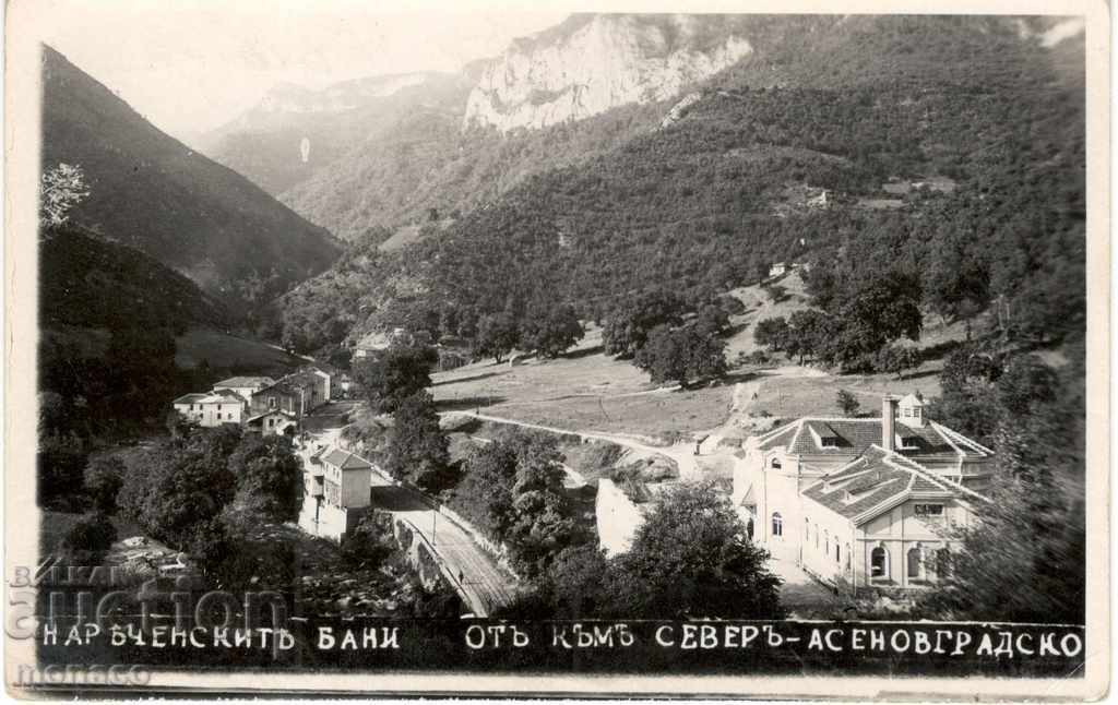 Παλιά καρτ ποστάλ - Λουτρά Narechen, από το βορρά