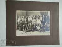Photography picture card Students class 1925