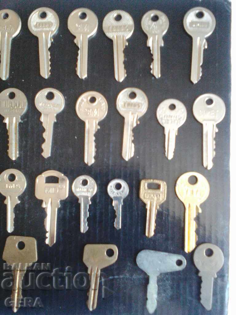Auction keys Auction keys