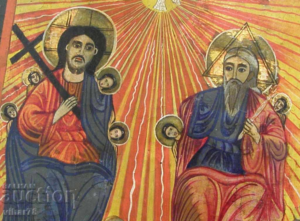 very old painted icon-1862, very preserved with price 1199.99 BGN | € 613.55 very old painted icon-1862, very preserved with price 1199.99 BGN | € 613.55