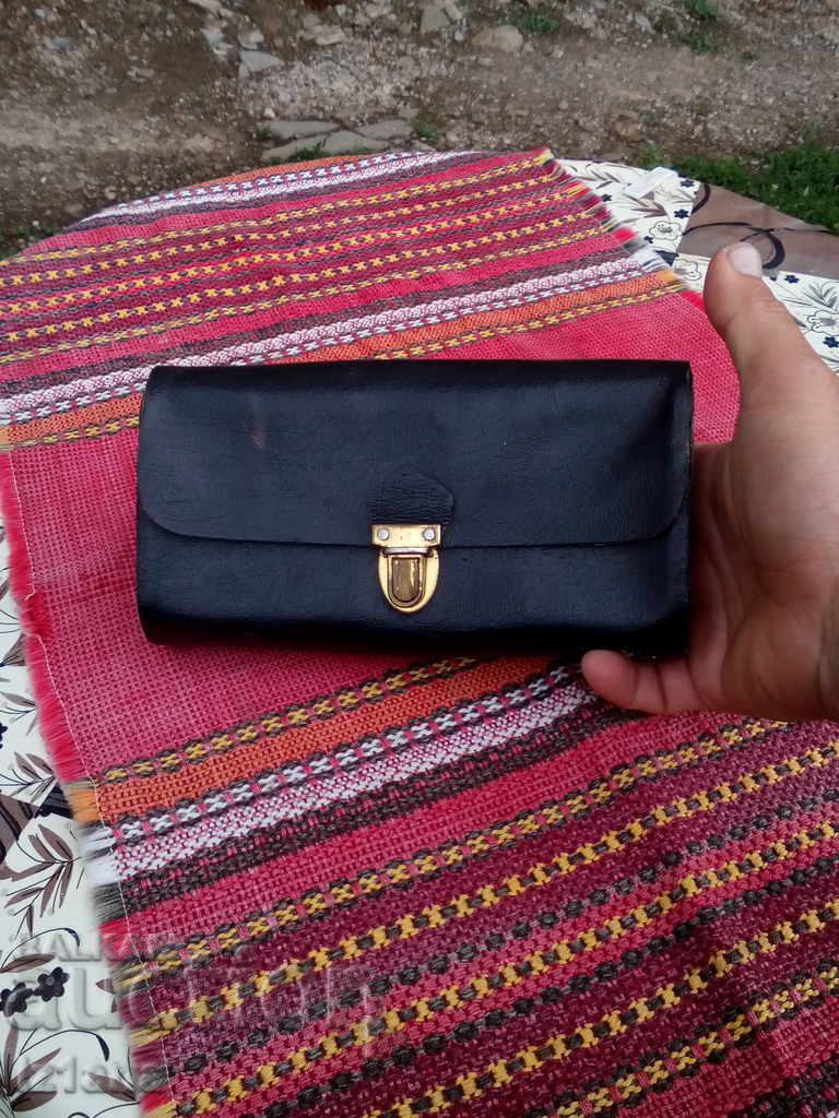 Παράδοση Παλιό δερμάτινο τσαντάκι εργαλείων Παράδοση Παλιό δερμάτινο τσαντάκι εργαλείων