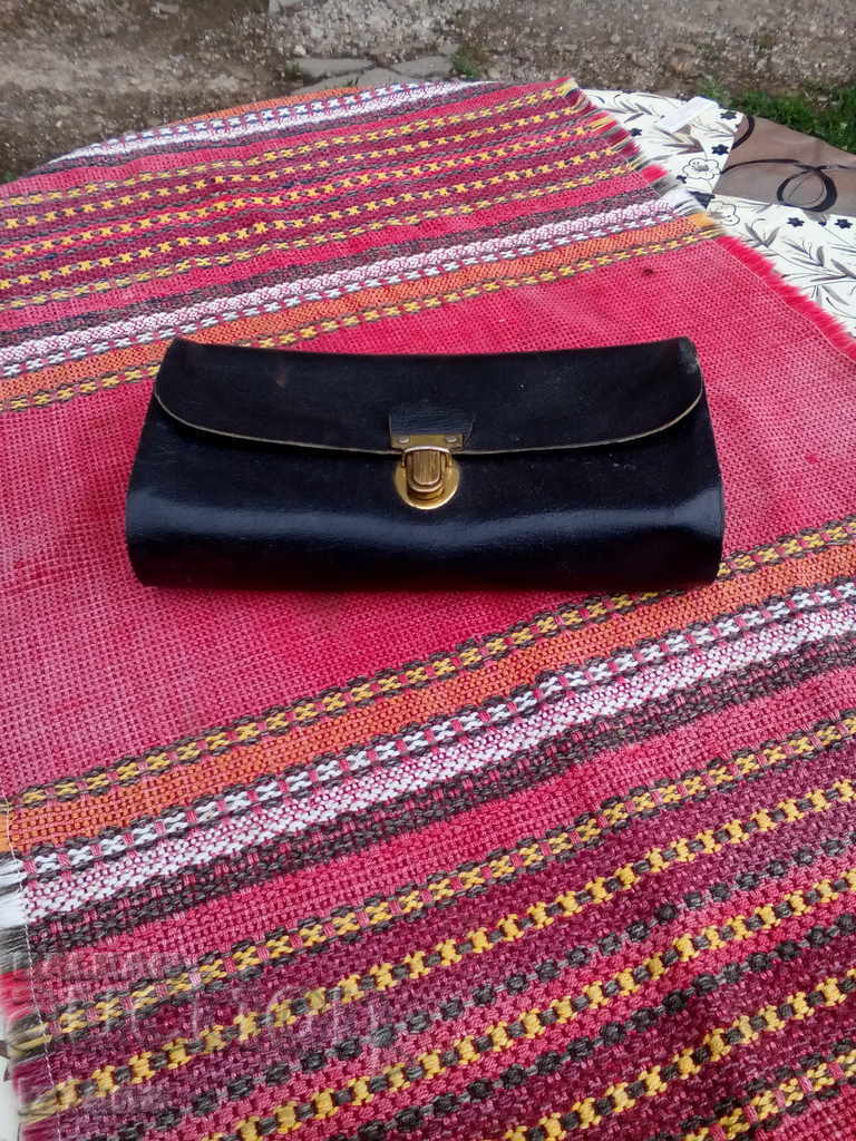 An old leather pouch for tools