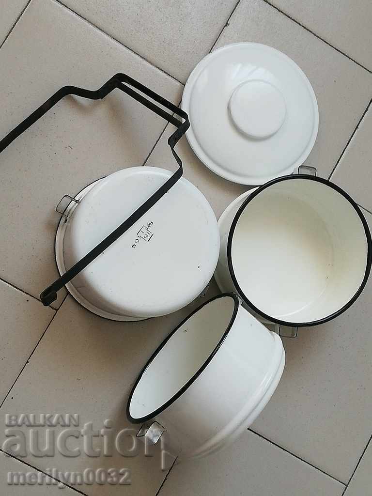 Food jugs enamel sefertas jug - 6 Food jugs enamel sefertas jug - 6