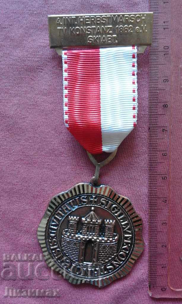 Σπάνιο Γερμανικό Μετάλλιο, Τάγμα - Civitatus Sigillum Κωνσταντιές