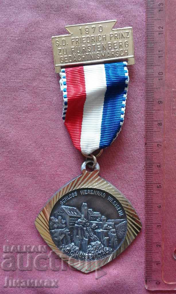 Medalie germană rară, ordine