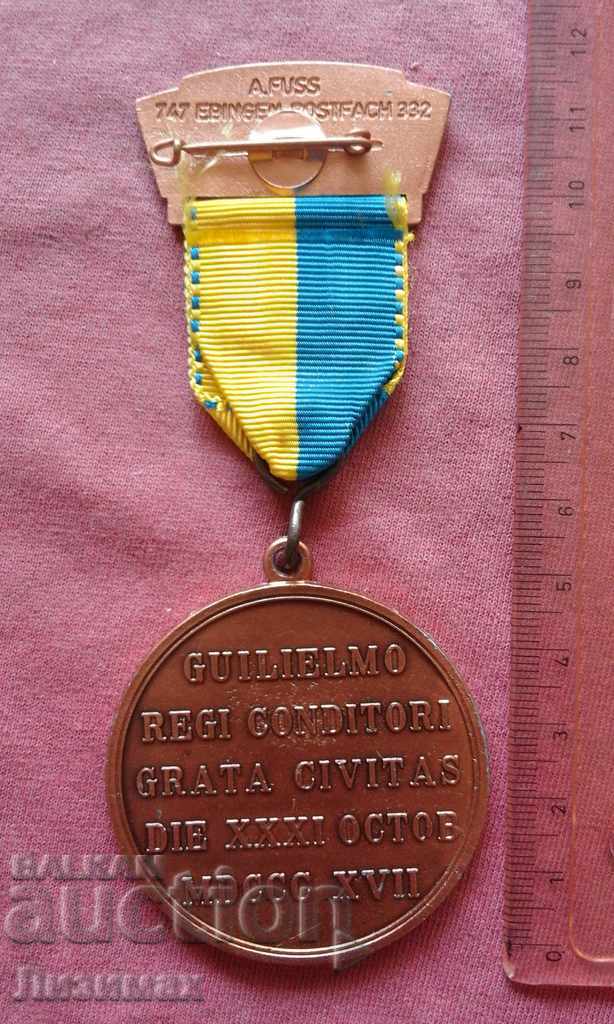 Auction a rare medal, Templum tutt Lingense Auction a rare medal, Templum tutt Lingense