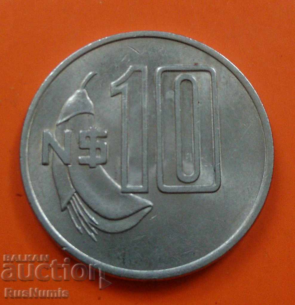 Uruguay. 10 peso 1981