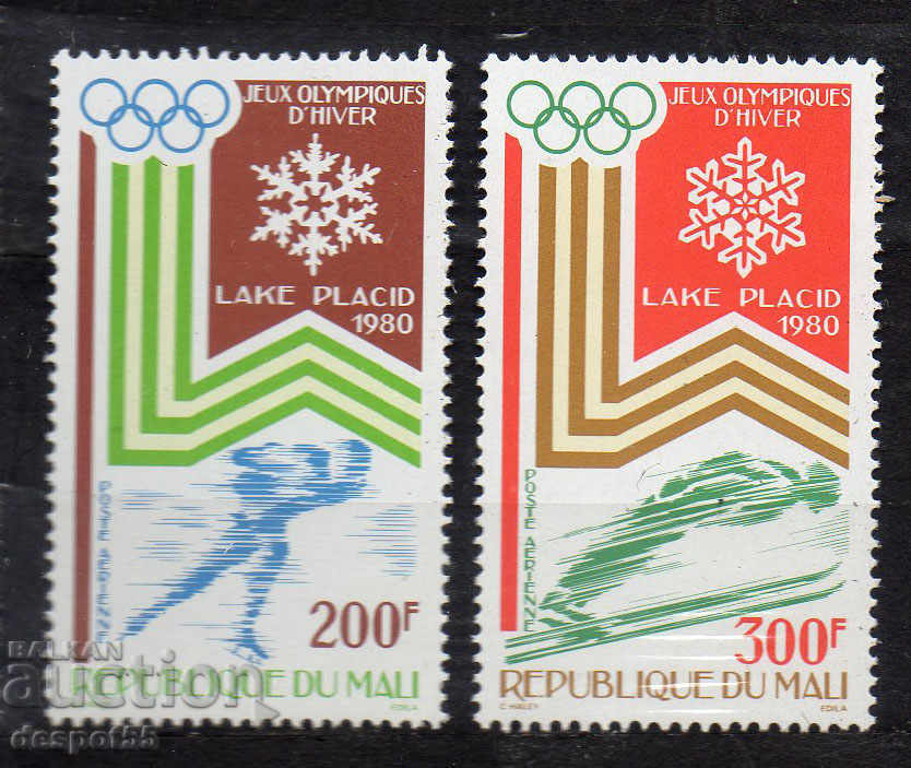 1980. Mali. Jocurile Olimpice de Zi - Lake Placid, Statele Unite ale Americii.