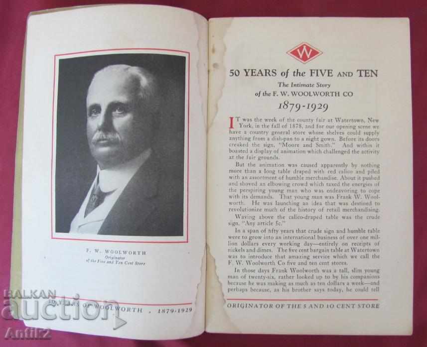 Auction 1929 Advertisements of WOOLWORTH Stores Auction 1929 Advertisements of WOOLWORTH Stores