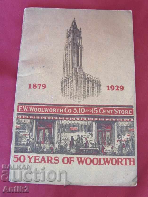 1929г. Реклама на Магазини WOOLWORTH