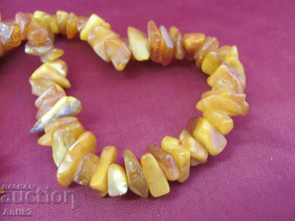 Auction Old Necklace Necked Natural Amber Auction Old Necklace Necked Natural Amber