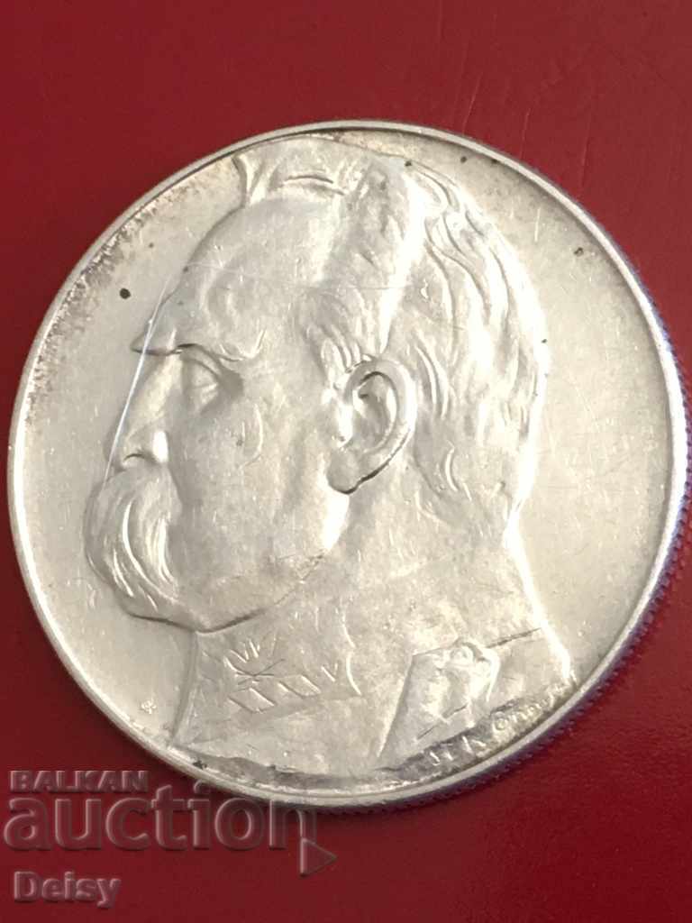 Polonia 10 zlotți 1936 argint