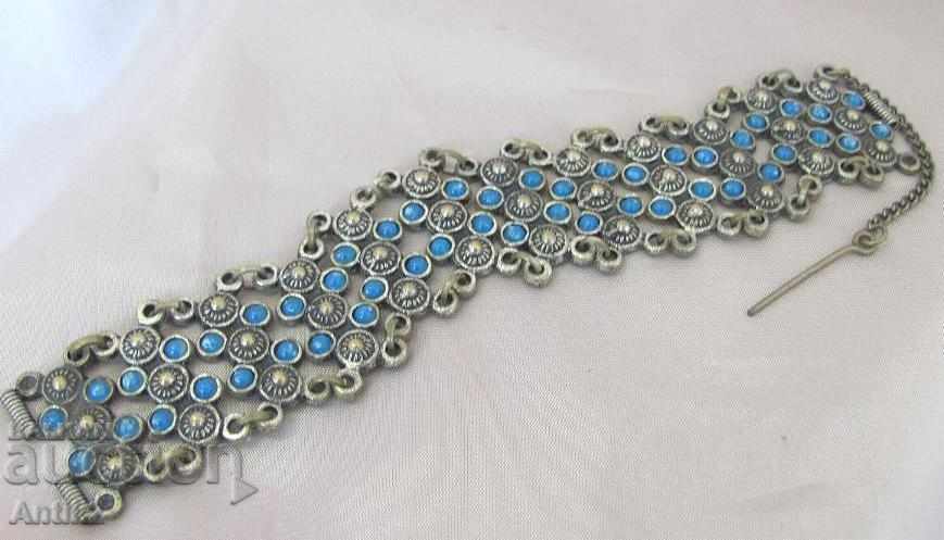 80s Old Metal Massive Ladies Bracelet - 6 80s Old Metal Massive Ladies Bracelet - 6