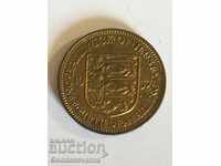 Jersey One Fourth of a shilling 1957 no 4