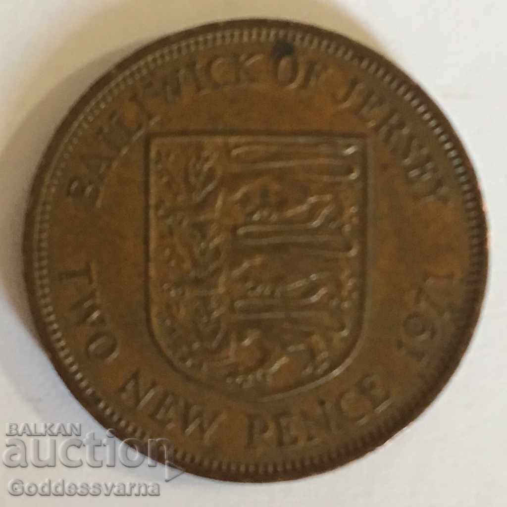 Τζέρσεϋ 2 νέα Penny 1971 όχι 2
