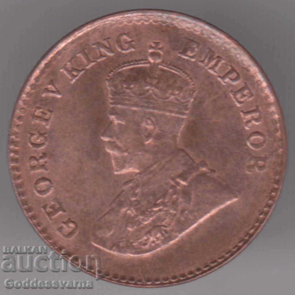 India 1/12 Anna 1924 (Bombay) George V King Emperor NO 4