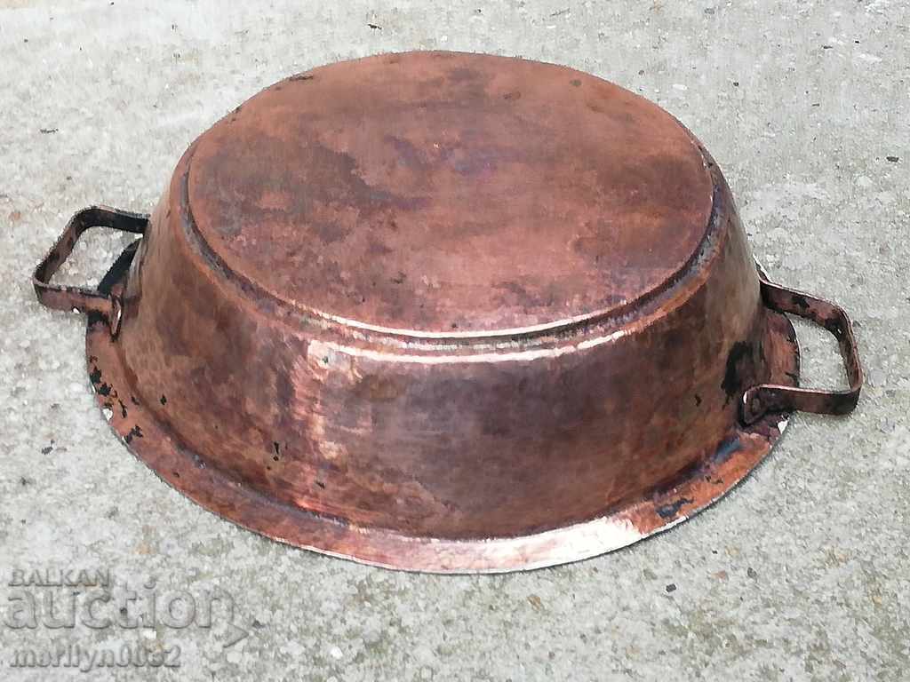 Baked tray, copper pot, baker, sahane, honey, pan, tass - 6