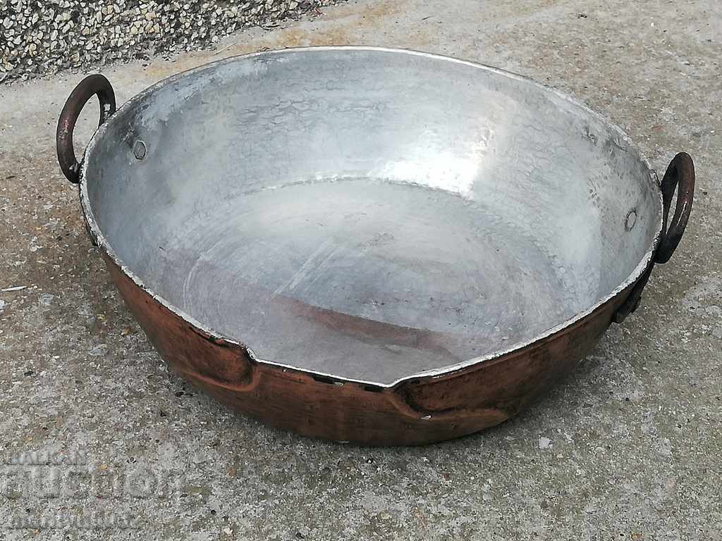 Copper pan, copper vessel, copper, saucer, honey, frying pan, tas mi - 6
