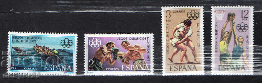 1976. Spania. Jocurile Olimpice - Montreal, Canada.