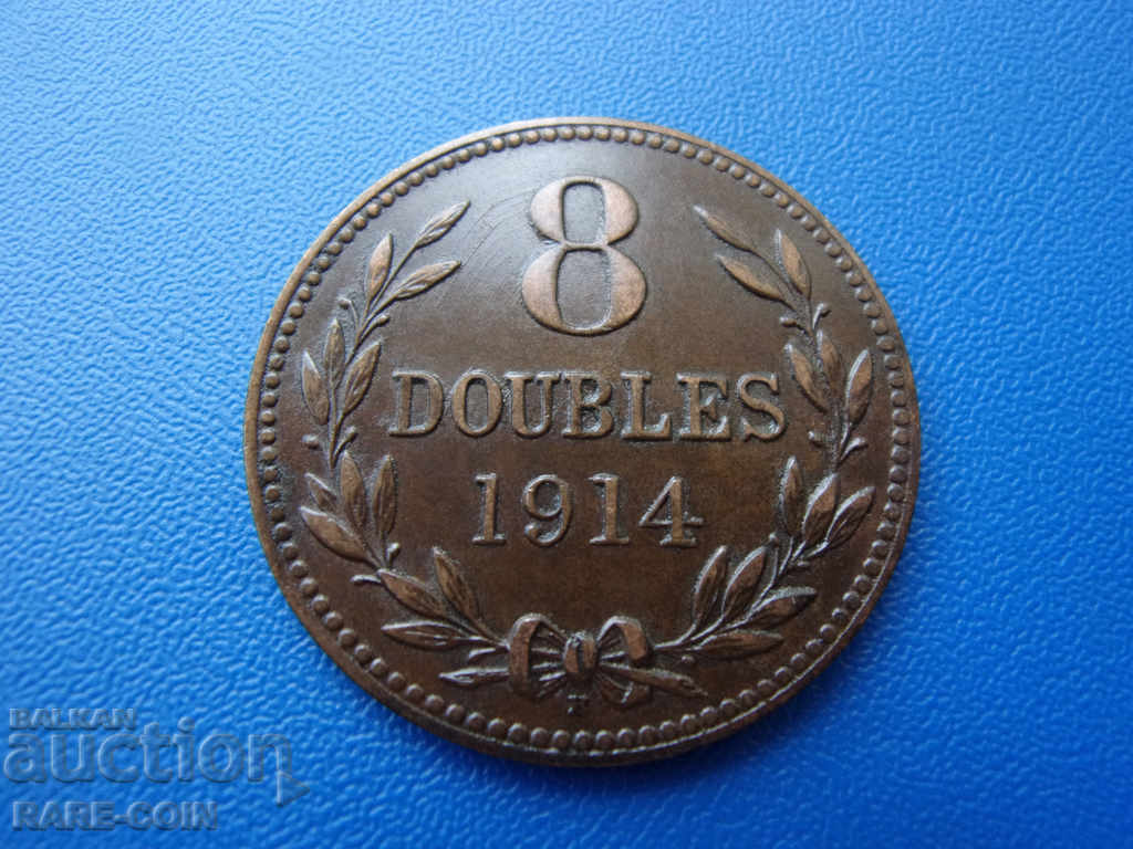 III (89) o. Guernsey 8 Double 1914