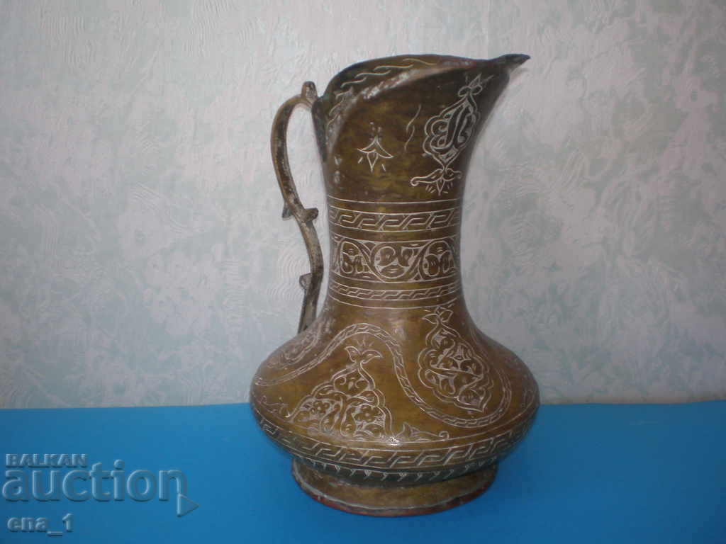 Unique Arabic handmade large water jug 18-19th century with price 399.99 BGN | € 204.51 Unique Arabic handmade large water jug 18-19th century with price 399.99 BGN | € 204.51