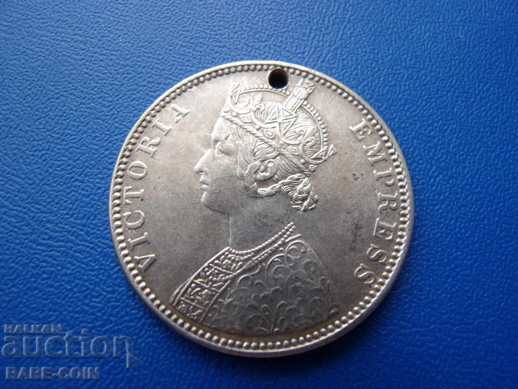 III (150) India 1 Rupiah 1889