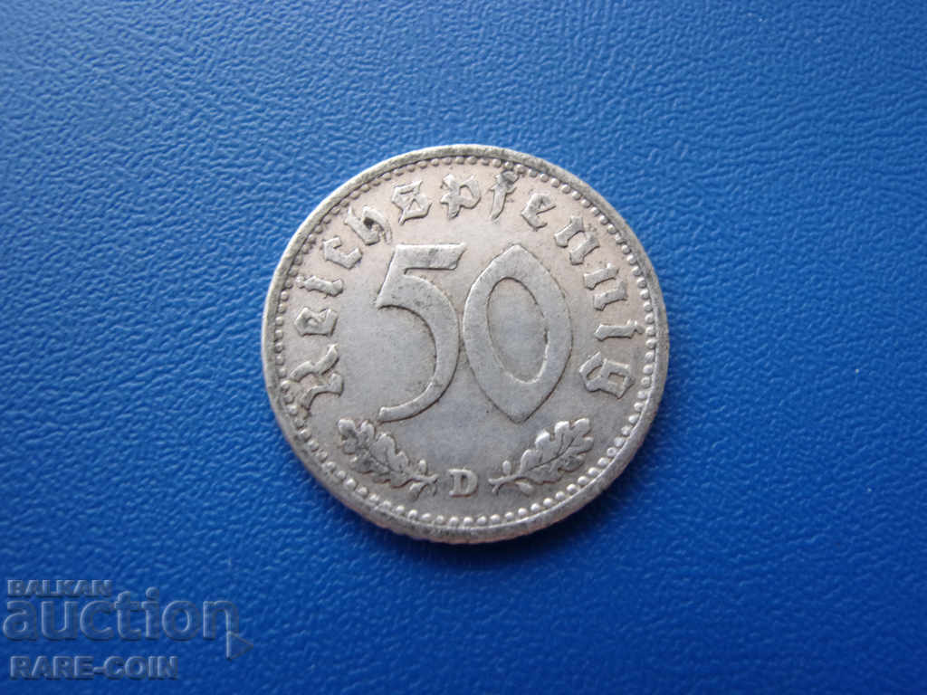 III (174) Germany 50 Pfennig 1941 D