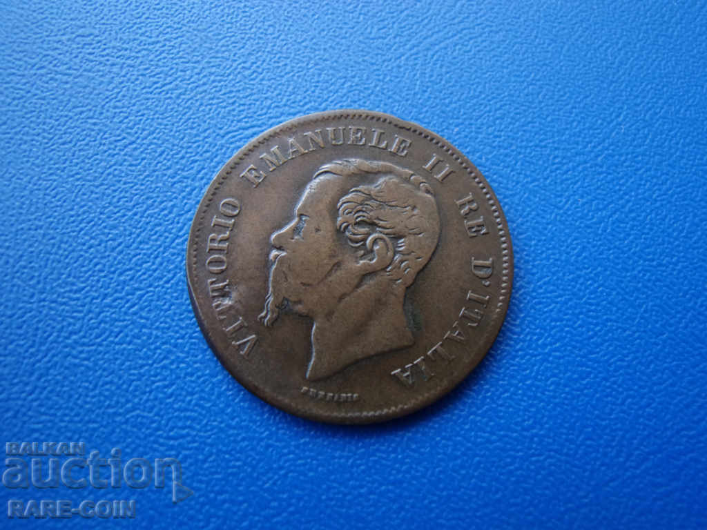 III (192-1) Ιταλία 5 1enstemi 1861 М με τιμή € 2.05 | 4.01 BGN