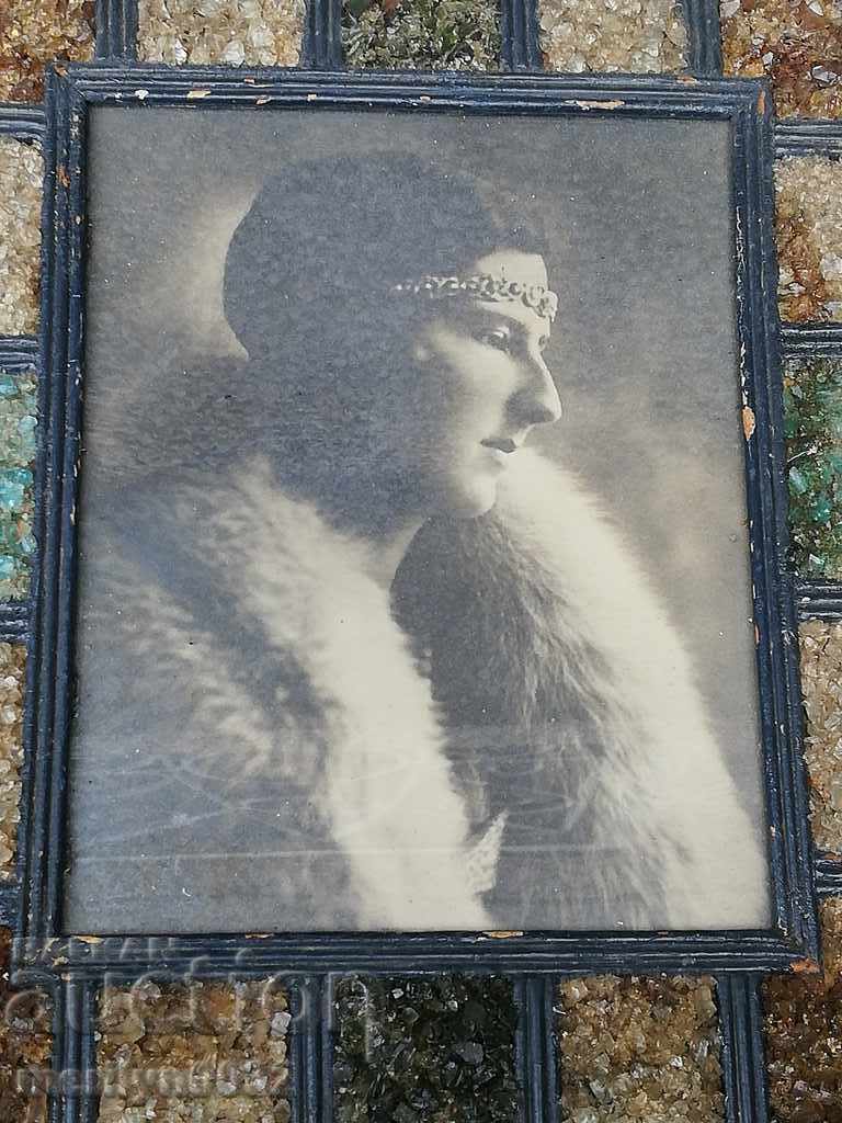 Portrait of Queen Joanna, wife of Tsar Boris III UNIQUE - 6 Portrait of Queen Joanna, wife of Tsar Boris III UNIQUE - 6