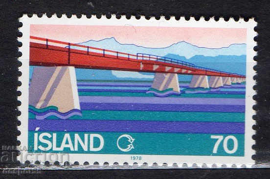 1978. Iceland. The Skidara Bridge.