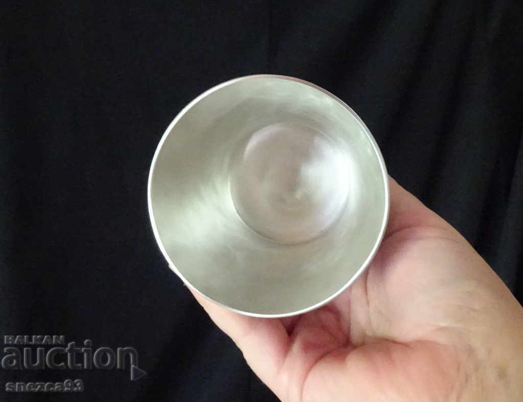 Engraved cup, pewter mug BMF, wedding. - 6 Engraved cup, pewter mug BMF, wedding. - 6