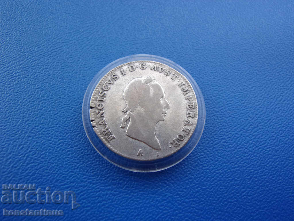 Австронггария 3 Кройцер 1826 A Σπάνια με τιμή € 18.41 | 36.01 BGN