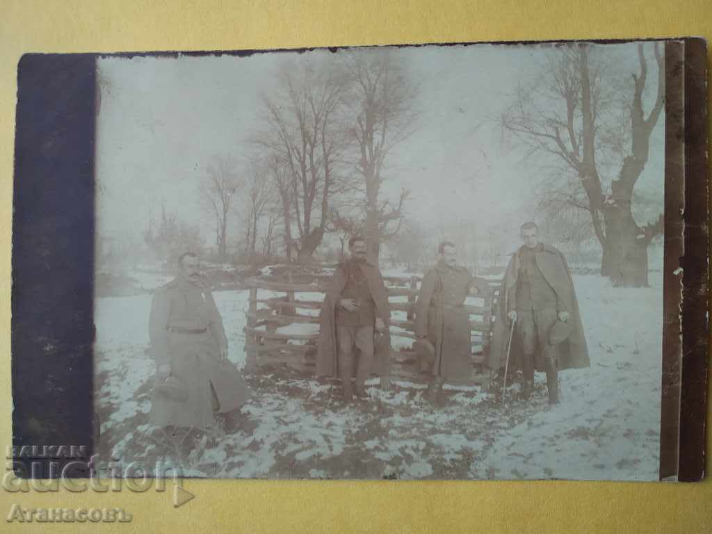 Φωτογραφία Tsaribrod στο εμπρόσθιο επάγγελμα Caribrod 1917