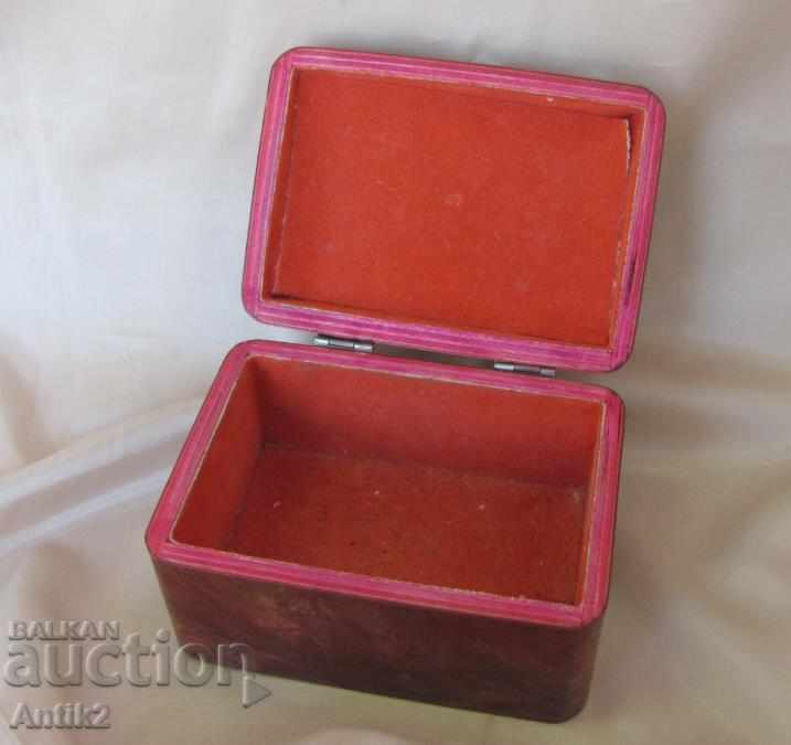 Old Wooden Jewelery Box - 5 Old Wooden Jewelery Box - 5