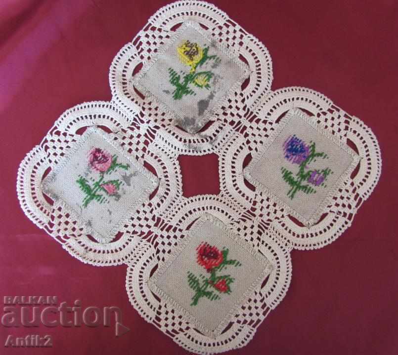 Old 2 pieces of hand-embroidered Caretta - 7 Old 2 pieces of hand-embroidered Caretta - 7