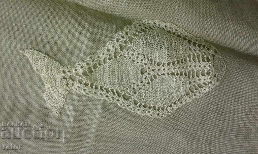 On one hook - square, tablecloth, runner, doily - 7 pieces - 7