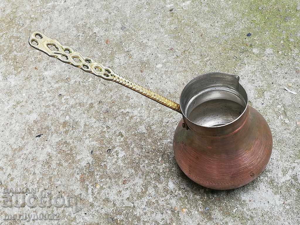 Auction Old copper tin, coffee, baker, copper pot Auction Old copper tin, coffee, baker, copper pot