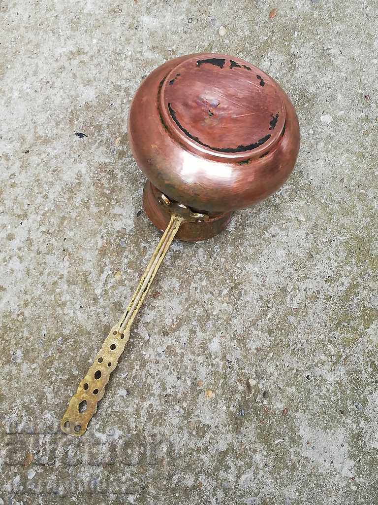 Old copper tin, coffee, baker, copper pot - 6 Old copper tin, coffee, baker, copper pot - 6