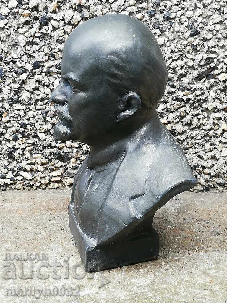 Aluminum bust of Lenin, figure, sculpture, statuette with price 255.00 BGN | € 130.38 Aluminum bust of Lenin, figure, sculpture, statuette with price 255.00 BGN | € 130.38