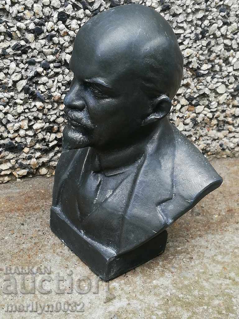 Aluminum bust of Lenin, figure, sculpture, statuette - 5 Aluminum bust of Lenin, figure, sculpture, statuette - 5