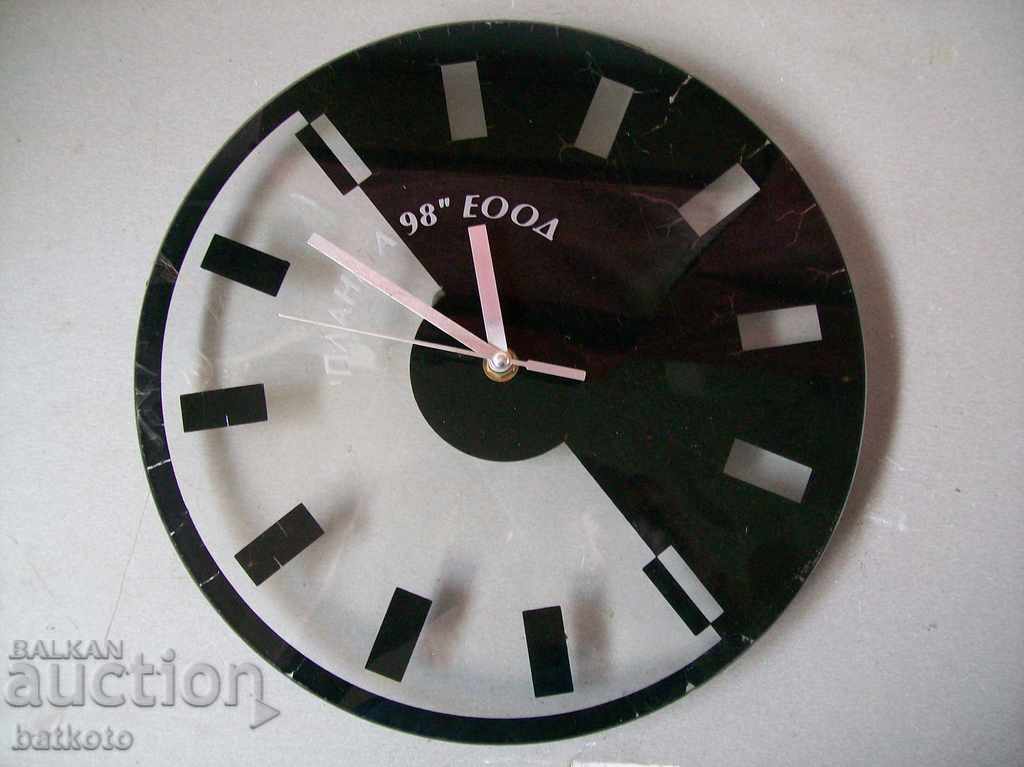 Old company electronic clock