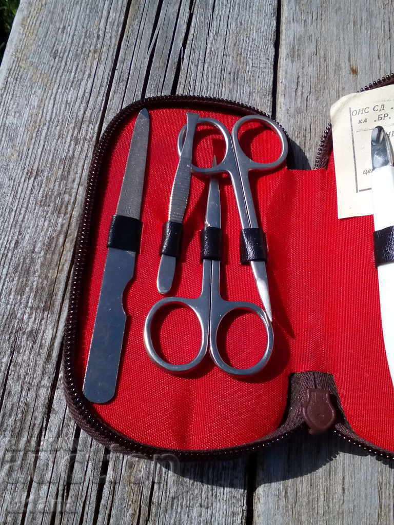 Geantă de cosmetice pentru femei, veche - 5