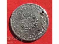 20 kurusha Ottoman Empire AH 1255 / 9 - silver