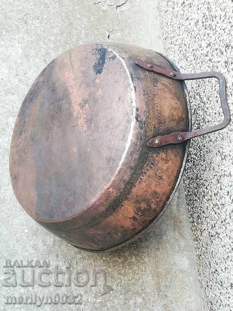 Copper pan, copper vessel, copper, saucer, copper, pan, tray with price 119.00 BGN | € 60.84 Copper pan, copper vessel, copper, saucer, copper, pan, tray with price 119.00 BGN | € 60.84