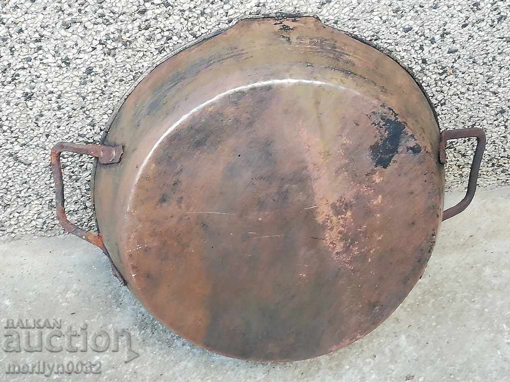 Auction Copper pan, copper vessel, copper, saucer, copper, pan, tray Auction Copper pan, copper vessel, copper, saucer, copper, pan, tray