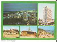 Καρτ ποστάλ Βουλγαρία Μπουργκάς 9 *