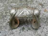 Възрожденска сребърна гривна тип рогатка, накит, бижу сребро