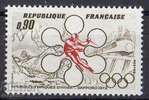 1972. Γαλλία. Χειμερινοί Ολυμπιακοί Αγώνες - Σαπόρο '72, Ιαπωνία.