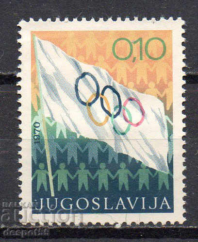 1970. Iugoslavia. Olimpice săptămâna.